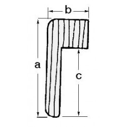 Profil teck pour cadres 