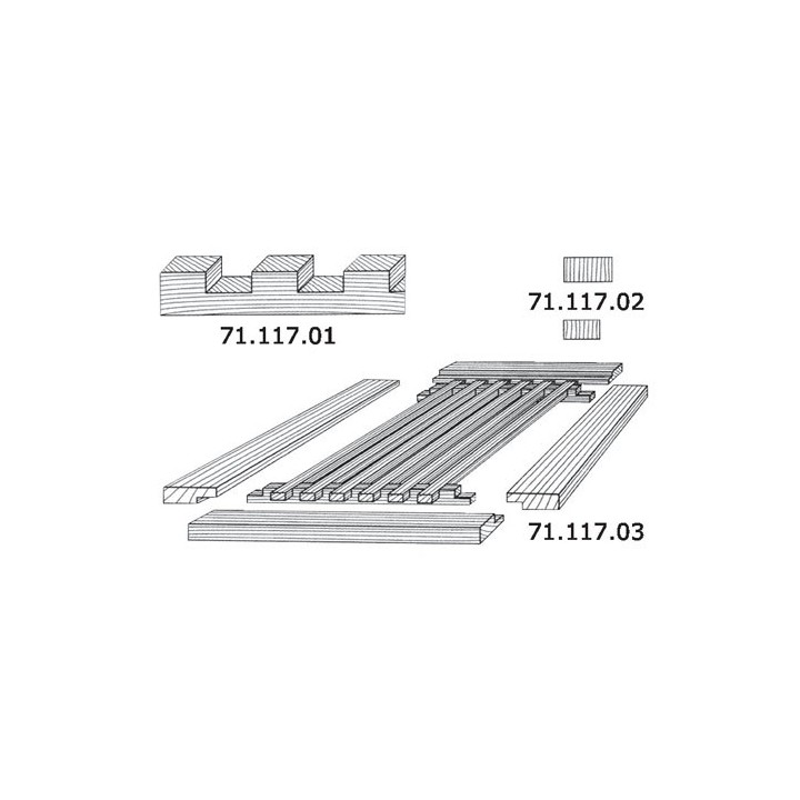 Kit caillebotis "Do it yourself"