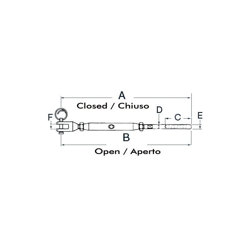 Ridoir chape / embout à sertir