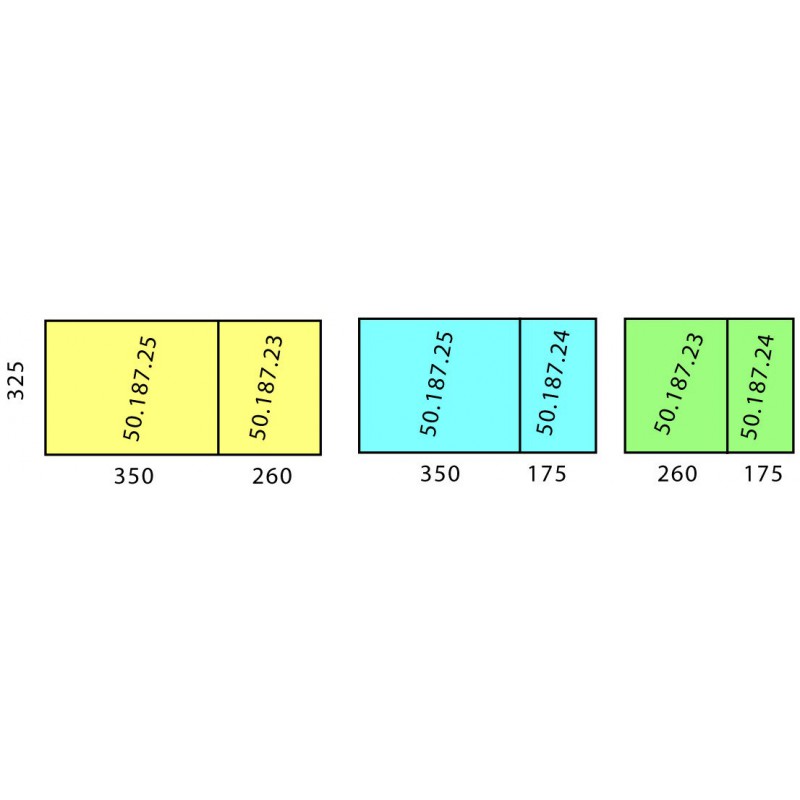 Eviers rectangulaires