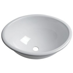 Evier ovale plexiglas
