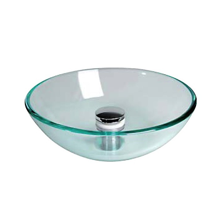 Lavabo rond en verre