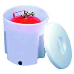 Container pour bouteille de gaz