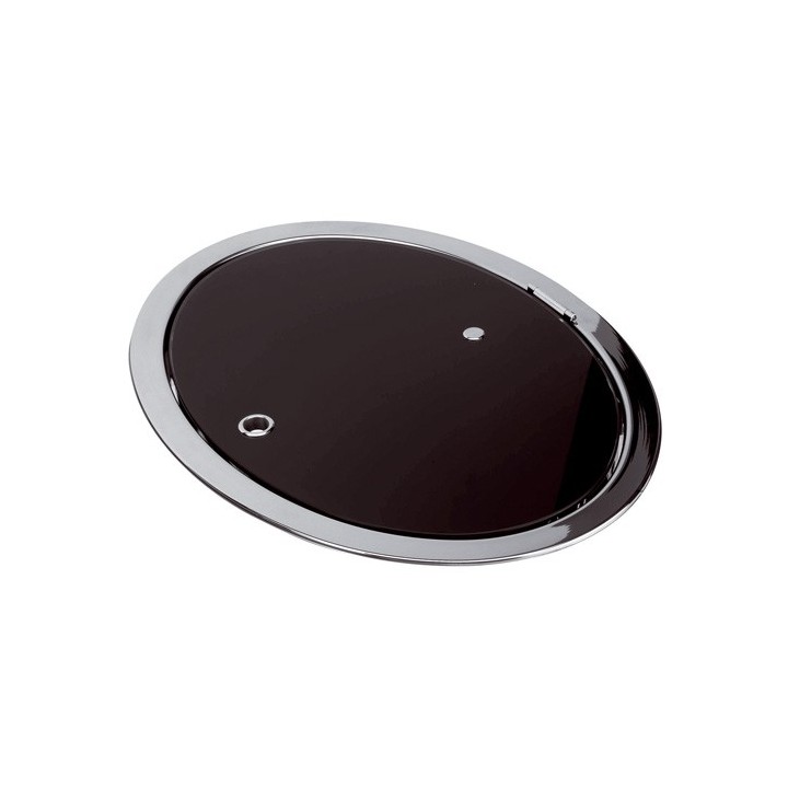 Lavabo inox avec couvercle