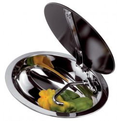 Lavabo inox avec couvercle