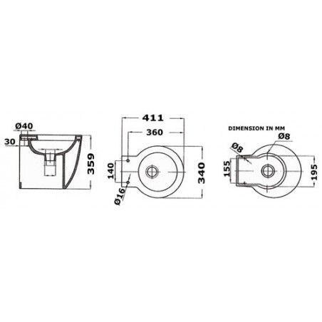 WC vacuum Slim