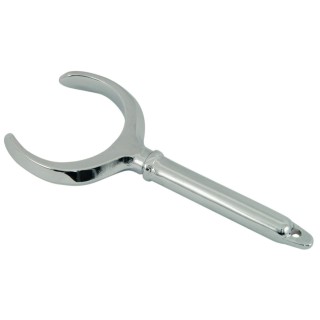 Dame de nage laiton chromé - ø de passage 50mm - tige ø14mm