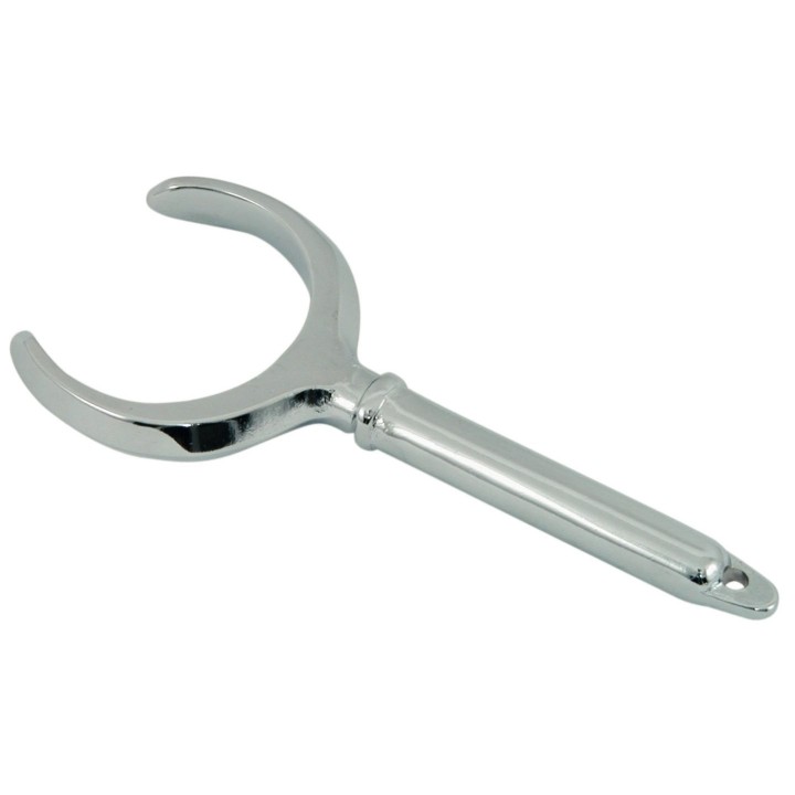 Dame de nage laiton chromé - ø de passage 50mm - tige ø14mm