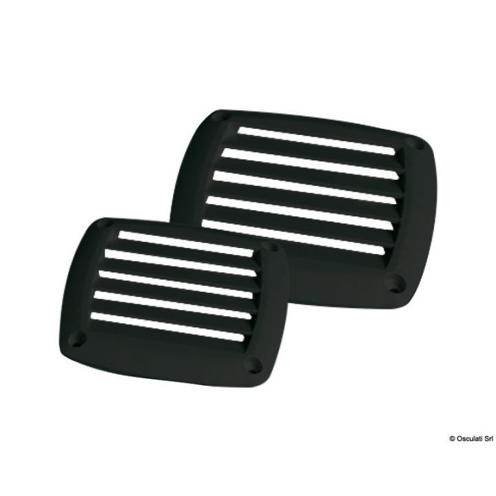 Grille d'aération carrée en ABS