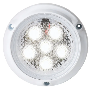 Projecteur sous-marine rond blanc