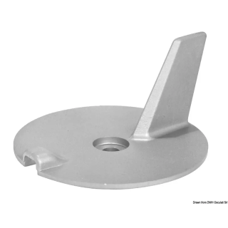 Queue de carpe aluminium pour Yamaha