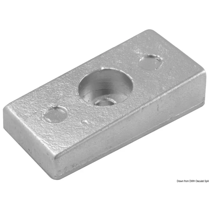 Plaquette magnésium 75/225 HP 36 x 71 mm
