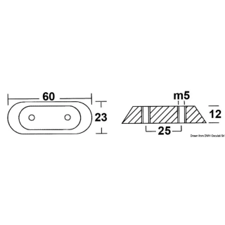 Anode magnésium pour Honda hors-bords
