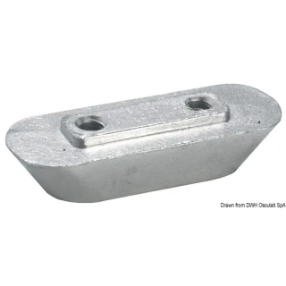 Anode plaque aluminium