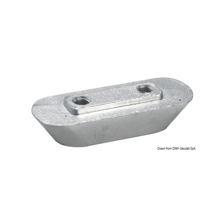 Anode plaque aluminium