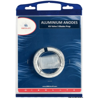 Kit anode moteurs Volvo hélice 3 pales magnésium