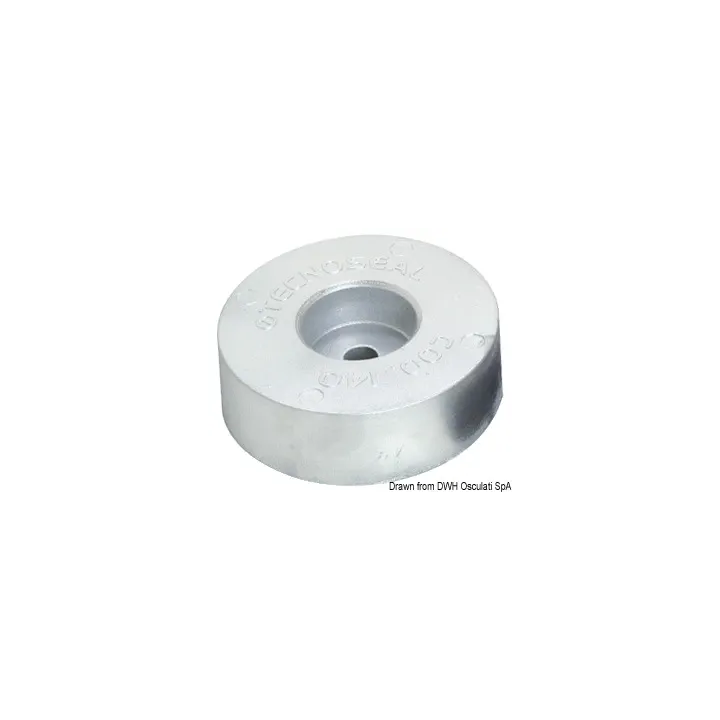 Anode poupe en aluminium 100x40 mm