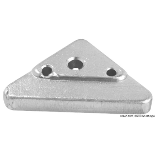 Anode pied magnésium DPX