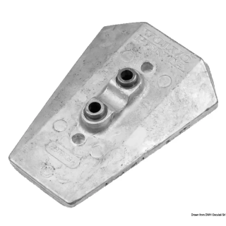 Anode pied aluminium Volvo DPI