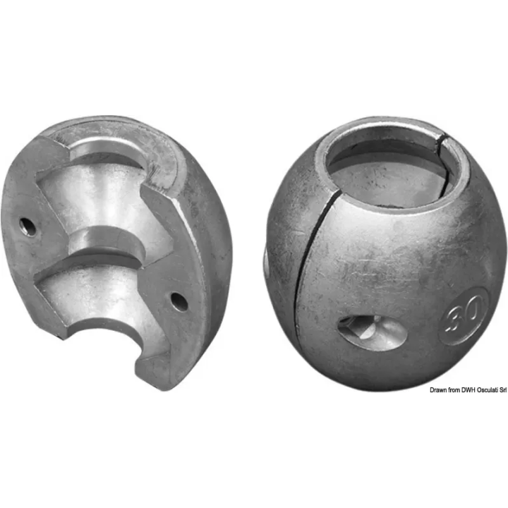 Collier d'arbre aluminium