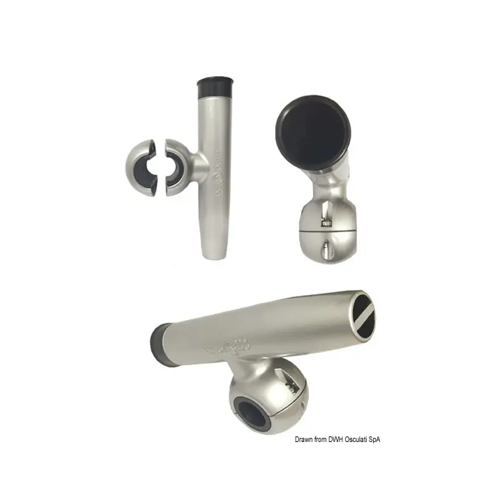 Porte-canne à pêche pour tube Ø 32 mm