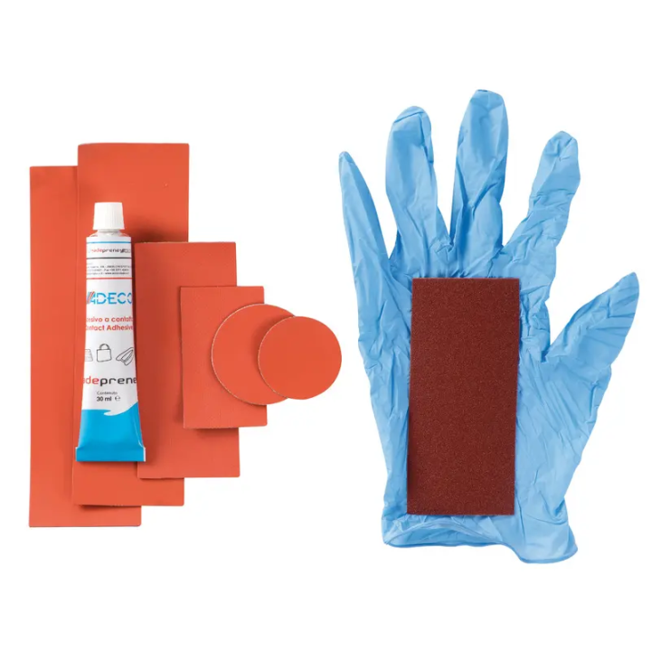 Kit réparation canot neoprene Neptune gris RAL7046