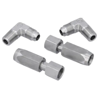 JEU DE RACCORDS ACIER INOXYDABLE VERIN
