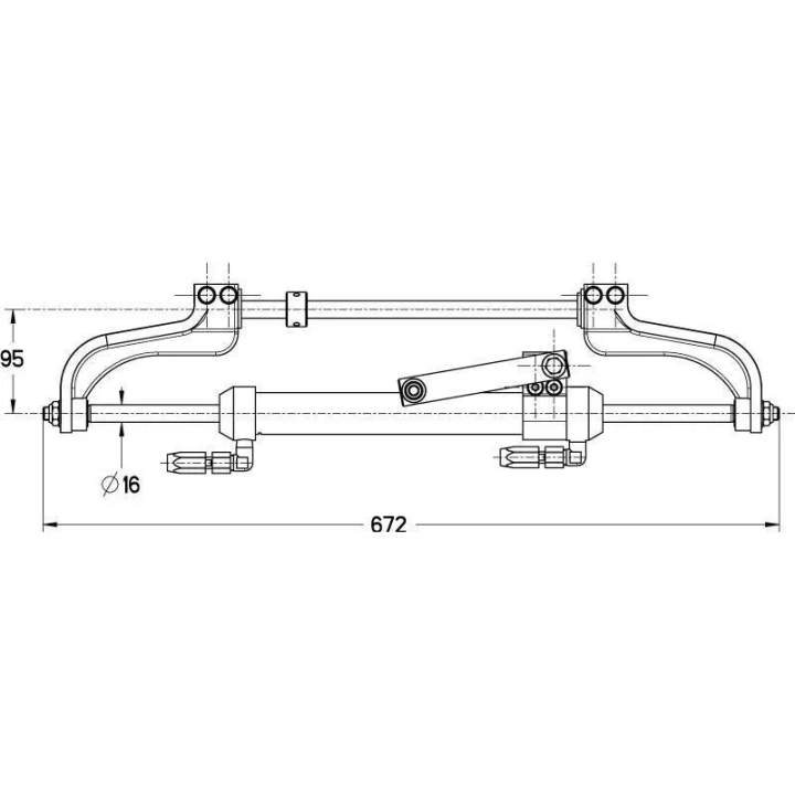 VERIN VHM 232H + RACCORDS