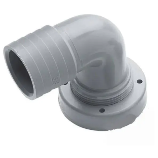 Raccord coudé 90° pour réservoir souple - ø38 mm