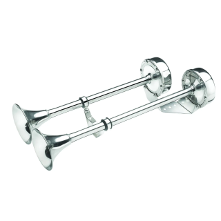 Avertisseur double - électrique - ton grave + aigu - 12 V