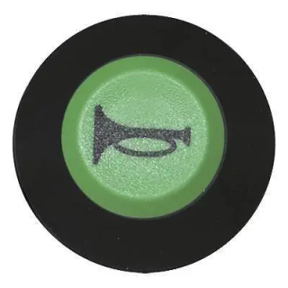 Bouton poussoir pour avertisseur - 12/24V - 15A max