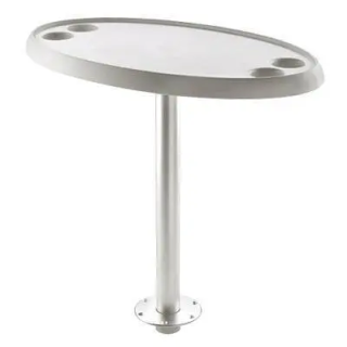TABLE RONDE 60 CM PIED AMOVIBLE HAUTEUR
