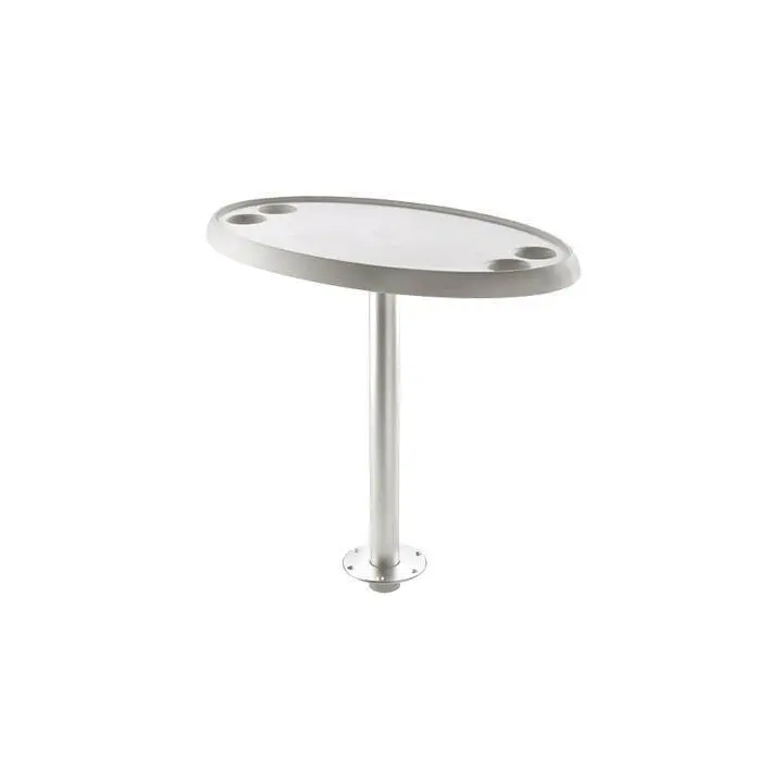 TABLE RONDE 60 CM PIED AMOVIBLE HAUTEUR