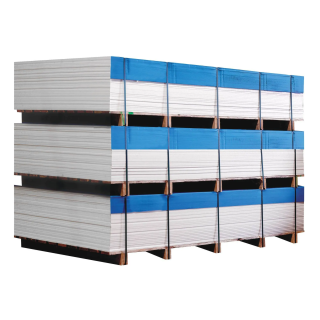 Panneau en Poly-wood - blanc - 1220 x 800 x 6 mm