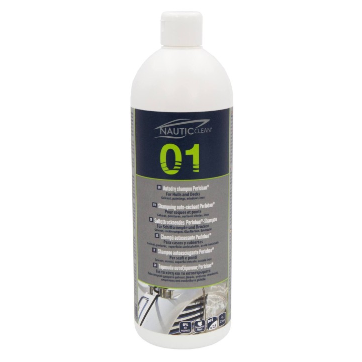 Nautic Clean 01 Shampoing auto-séchant 1L