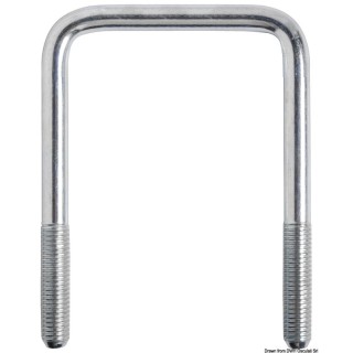 Etrier de fixation en U - 4 tailles