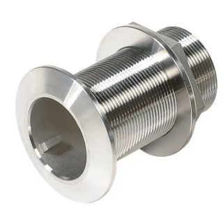 Passe-coque inox avec chanfrein - ø51 mm