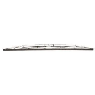 Balai d'essuie glace inox noir  660 mm