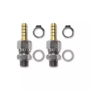JEU RACCORDS DROITS POMPE G 3/8 O 12 MM