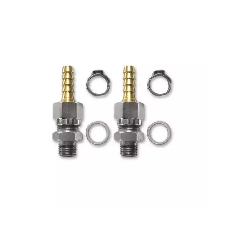 JEU RACCORDS DROITS POMPE G 3/8 O 12 MM