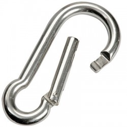 Mousquetons inox simples