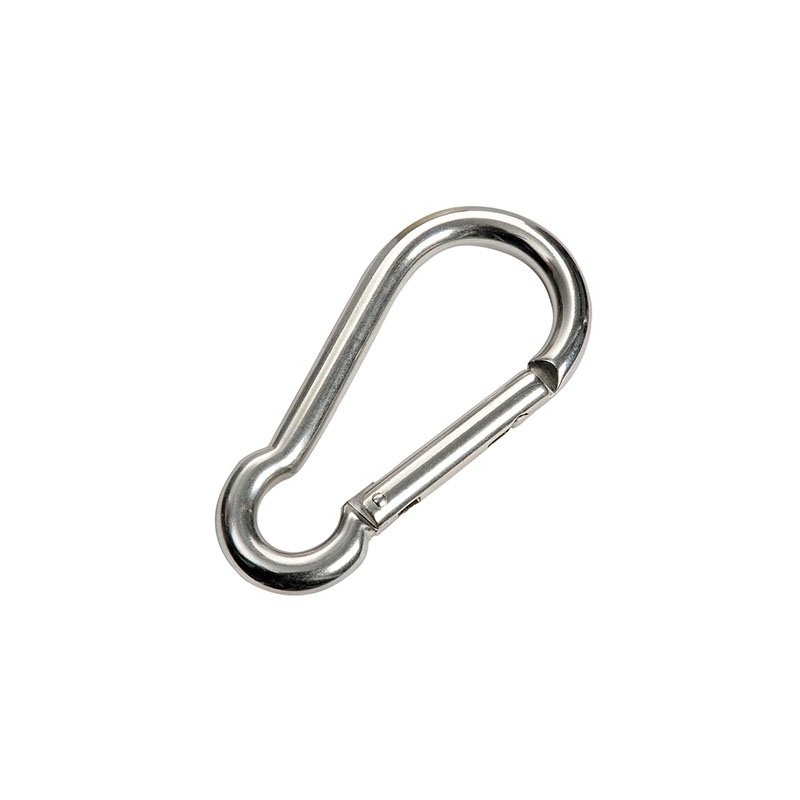  Mousquetons inox simples 