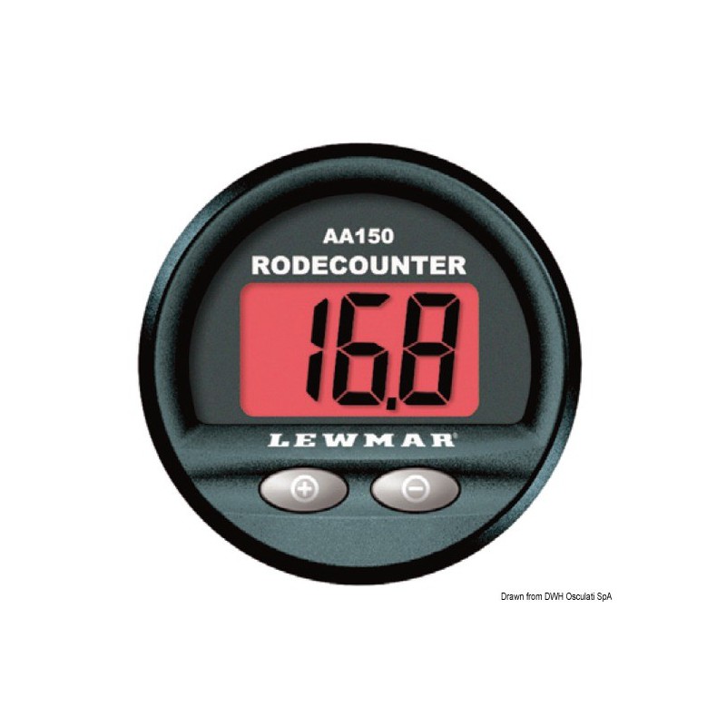  Compteur de mètres rond Lewmar 