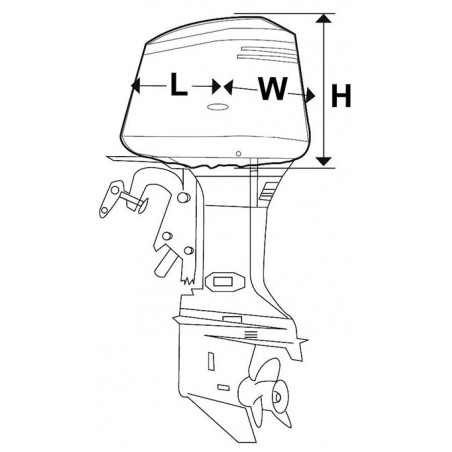  Protection hors-bord tête moteur 
