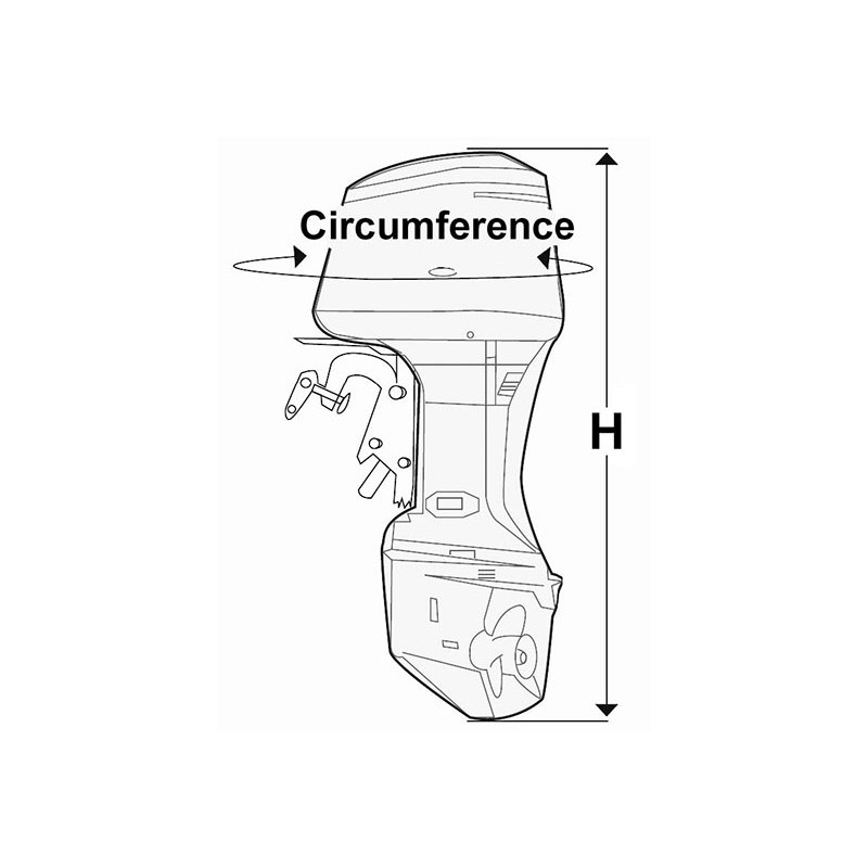  Protection hors-bord moteur complet 