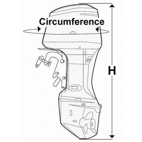  Protection hors-bord moteur complet 