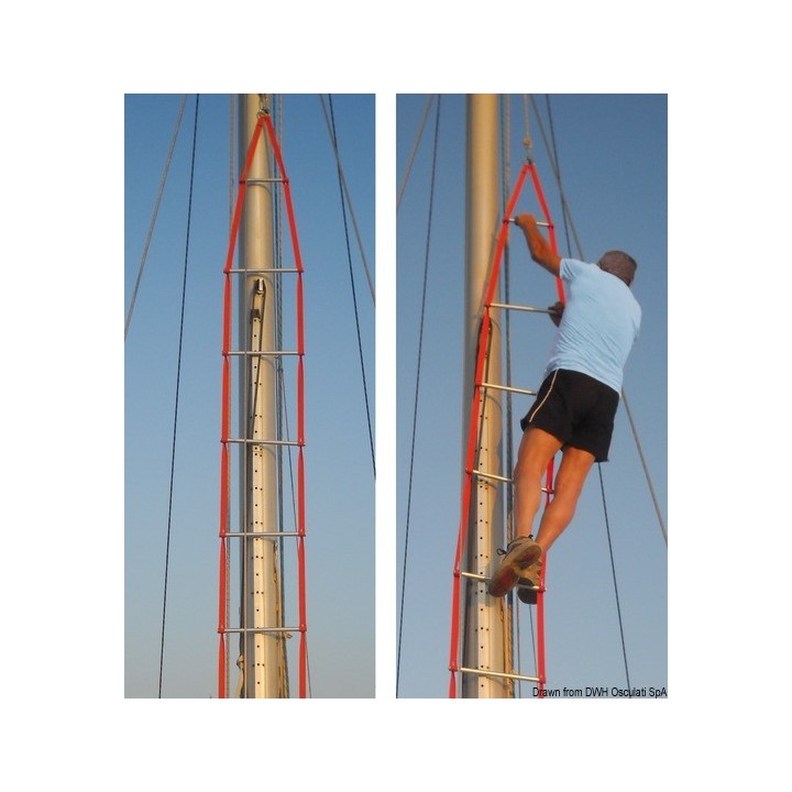  Echelle de mat antitorsion 