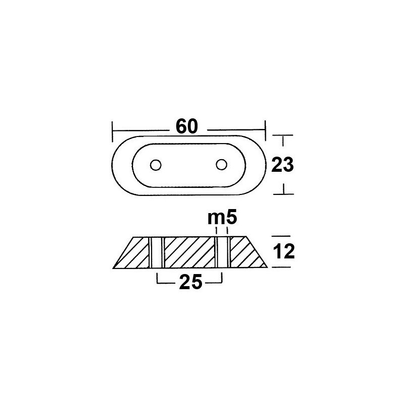  Anode plaque hors bord  