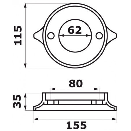  Anode collier VOLVO 