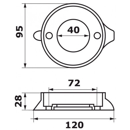  Anode collier VOLVO 